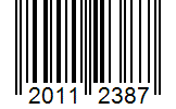 Barcode 20112387