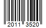 Barcode 20113520