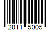 Barcode 20115005