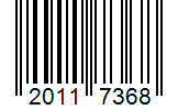 Barcode 20117368