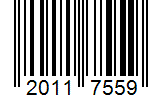 Barcode 20117559