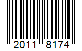 Barcode 20118174