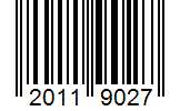Barcode 20119027