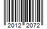 Barcode 20122072