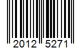 Barcode 20125271