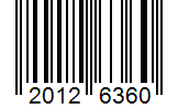 Barcode 20126360