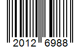 Barcode 20126988