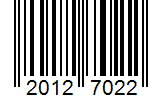 Barcode 20127022