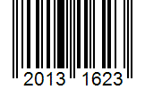 Barcode 20131623