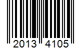 Barcode 20134105