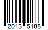 Barcode 20135188