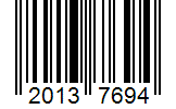 Barcode 20137694