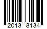 Barcode 20138134