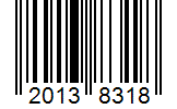 Barcode 20138318