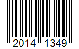 Barcode 20141349