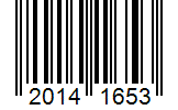 Barcode 20141653