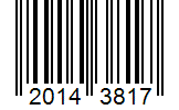 Barcode 20143817