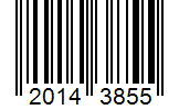Barcode 20143855