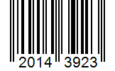 Barcode 20143923