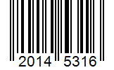 Barcode 20145316
