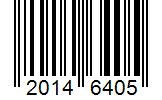 Barcode 20146405