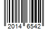 Barcode 20146542