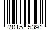 Barcode 20155391