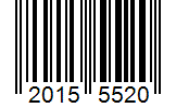 Barcode 20155520