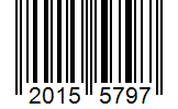 Barcode 20155797