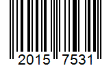 Barcode 20157531