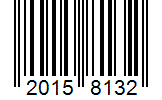 Barcode 20158132