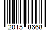 Barcode 20158668
