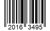 Barcode 20163495