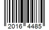 Barcode 20164485
