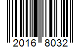 Barcode 20168032