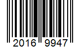 Barcode 20169947