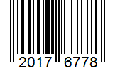 Barcode 20176778