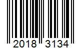 Barcode 20183134