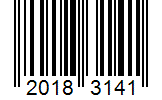 Barcode 20183141
