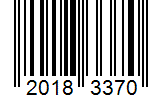 Barcode 20183370