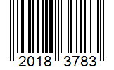 Barcode 20183783