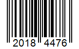 Barcode 20184476
