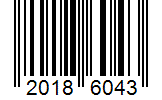 Barcode 20186043