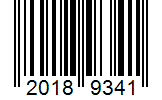 Barcode 20189341