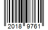 Barcode 20189761