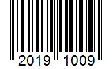 Barcode 20191009