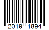 Barcode 20191894