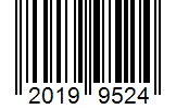 Barcode 20199524
