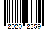 Barcode 20202859