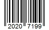 Barcode 20207199